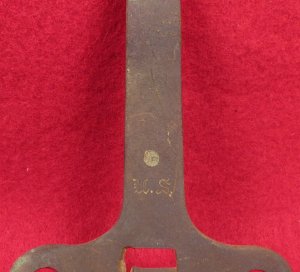 Model 1859 "Jeb Stuart" Detachable Sword Hanger - Marked "US"